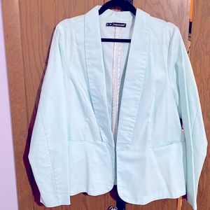 Sea foam blazer